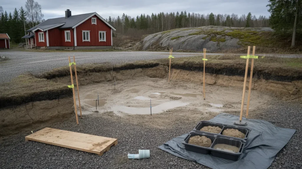 geoteknisk unders kning p villatomt n r beh vs den hur g r den till och vad p verkar priset