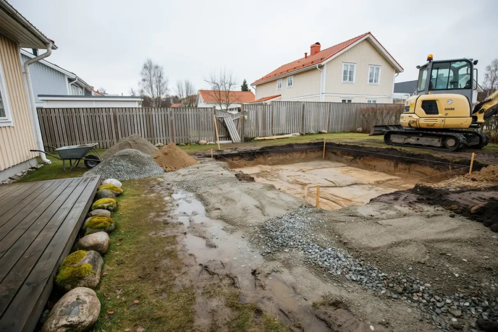 schakta f r attefallshus p tomten r tt djup masshantering och vanliga misstag att undvika